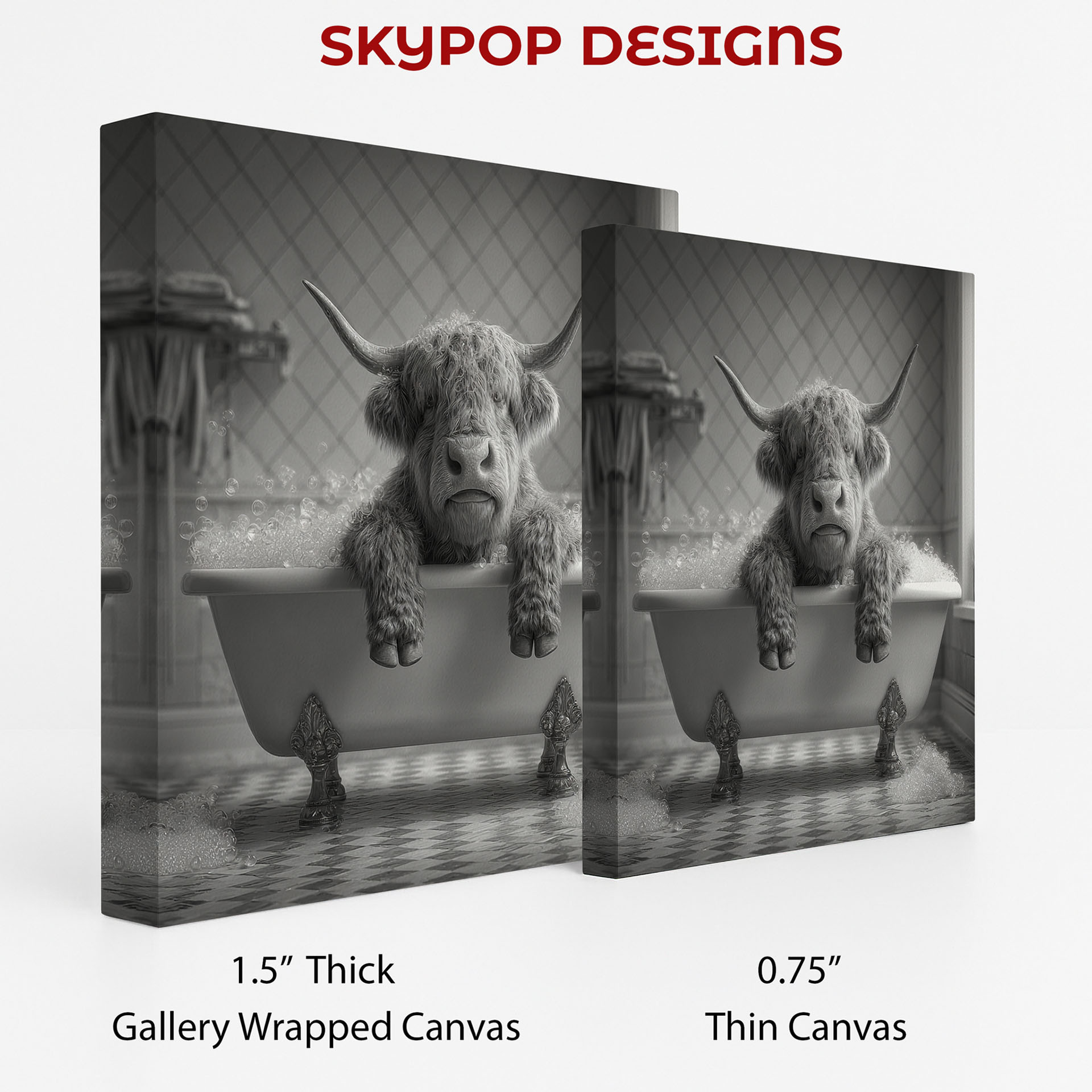 2.jpg Highland Cow Bath Art