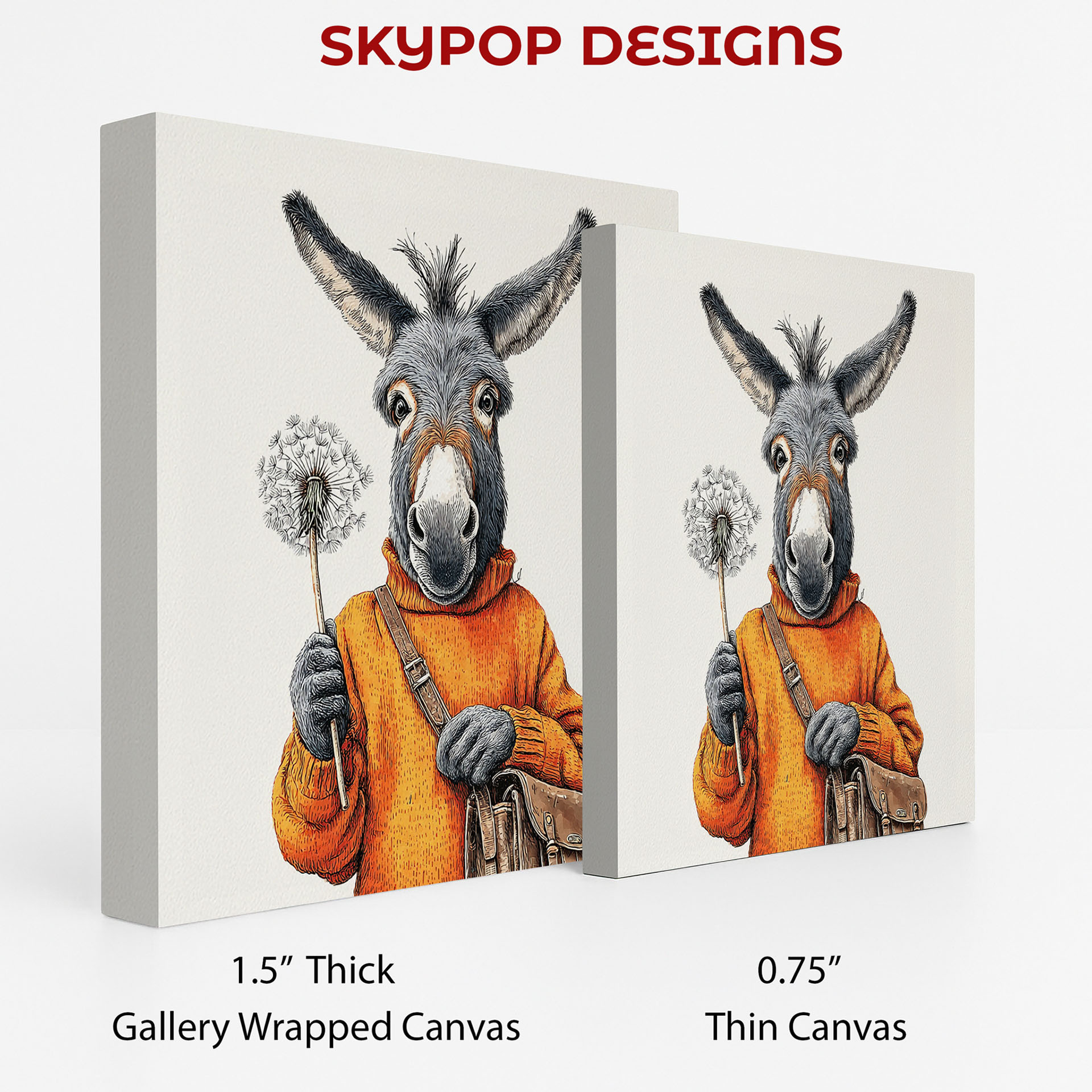 2.jpg Donkey Dandelion Art