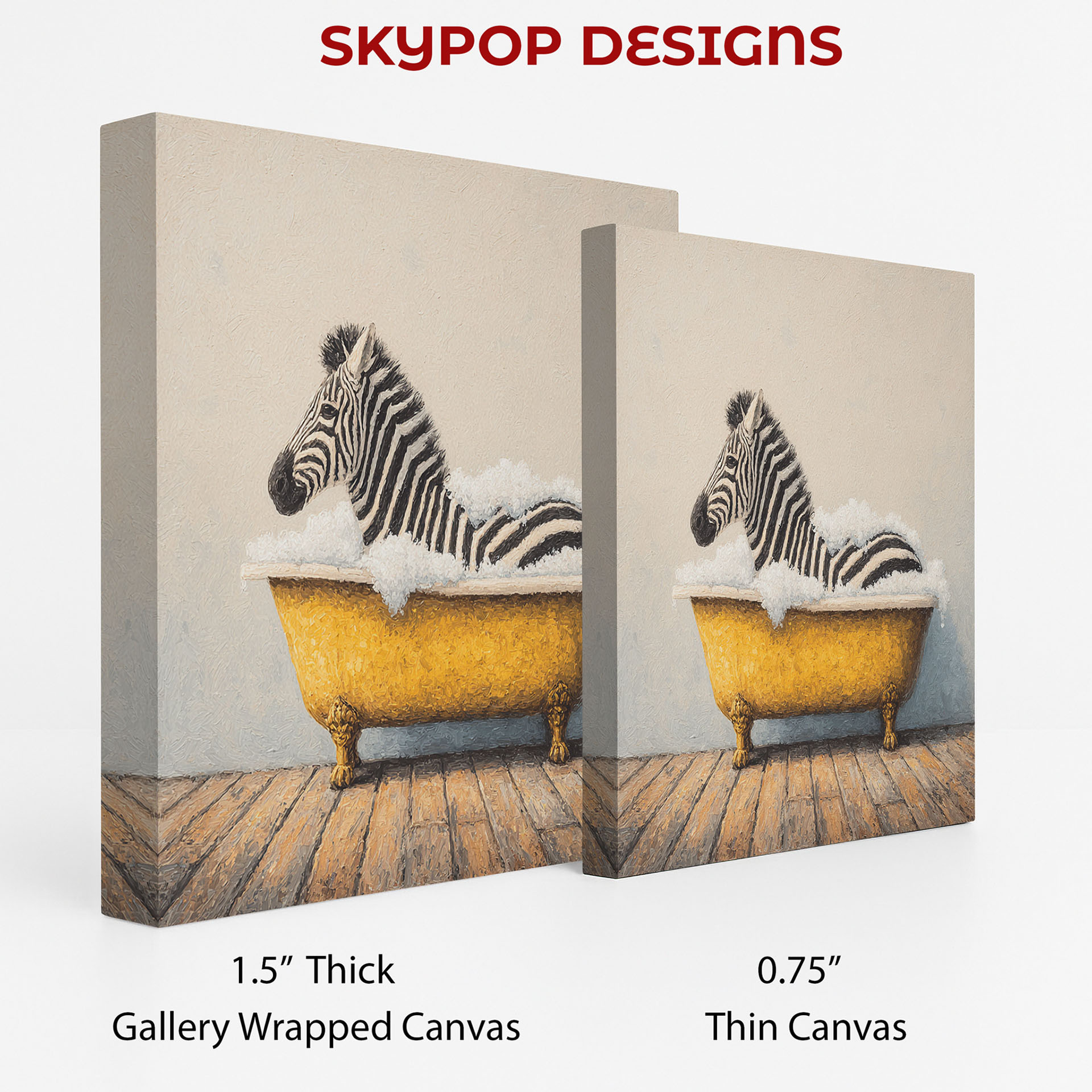 2.jpg Zebra Bubble Bath Art