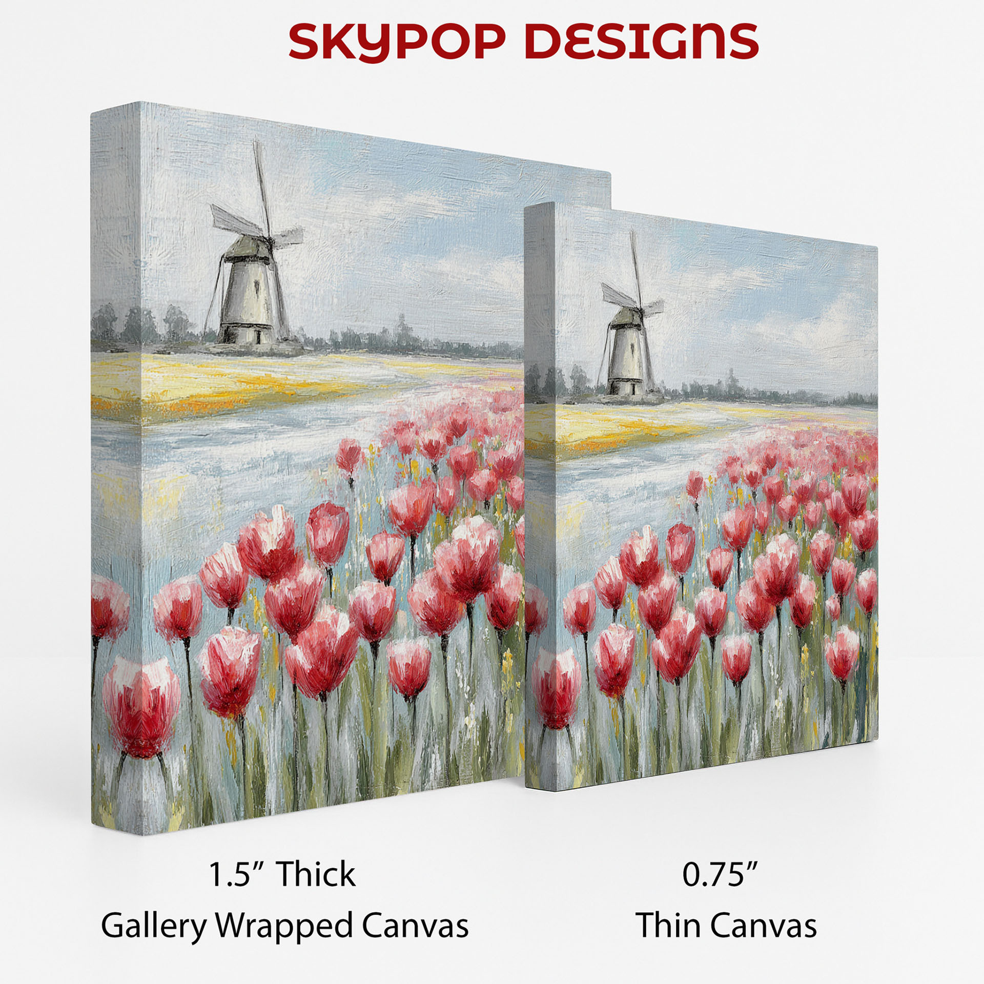 2.jpg Poppy Field Windmill Art