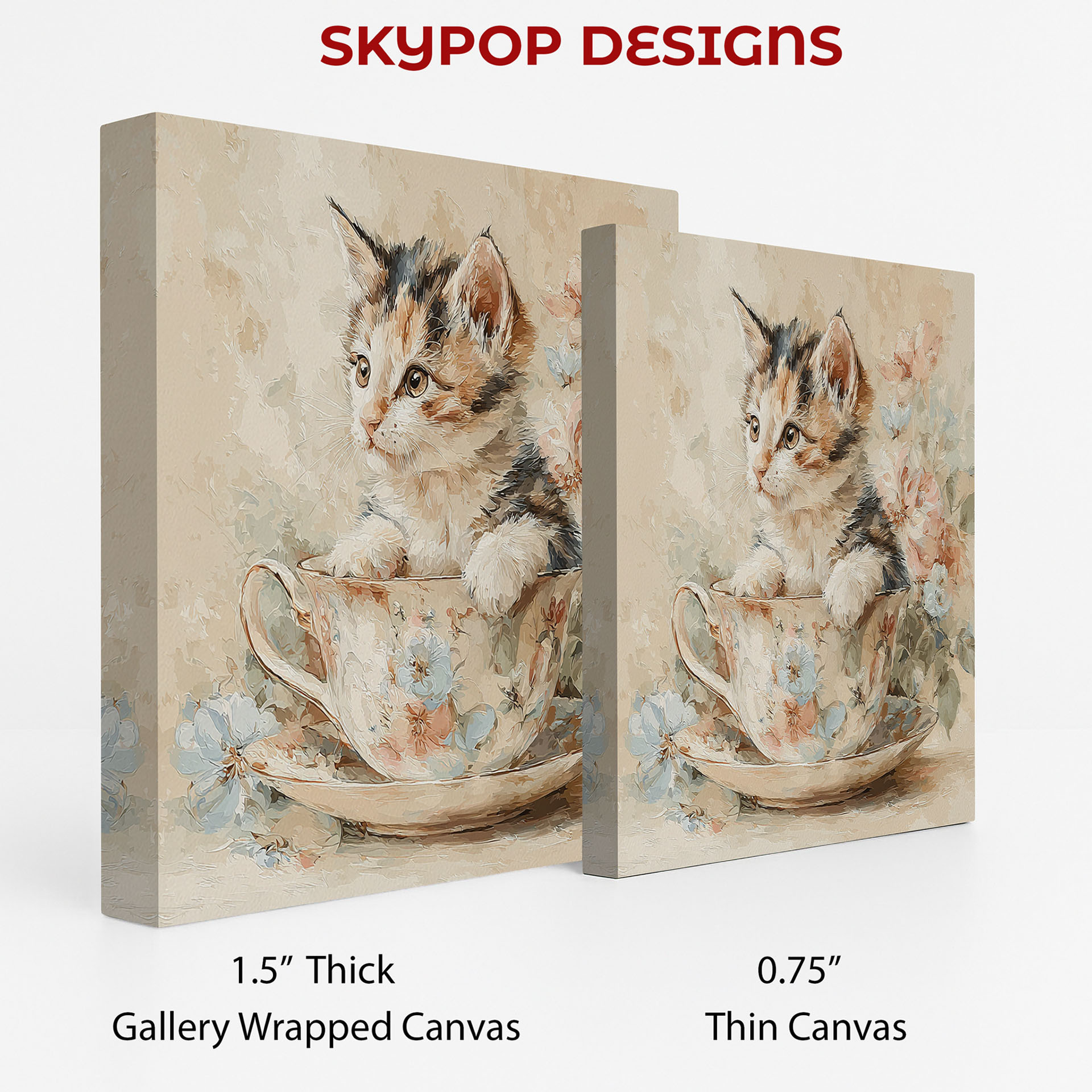 2.jpg Kitten in Teacup Art