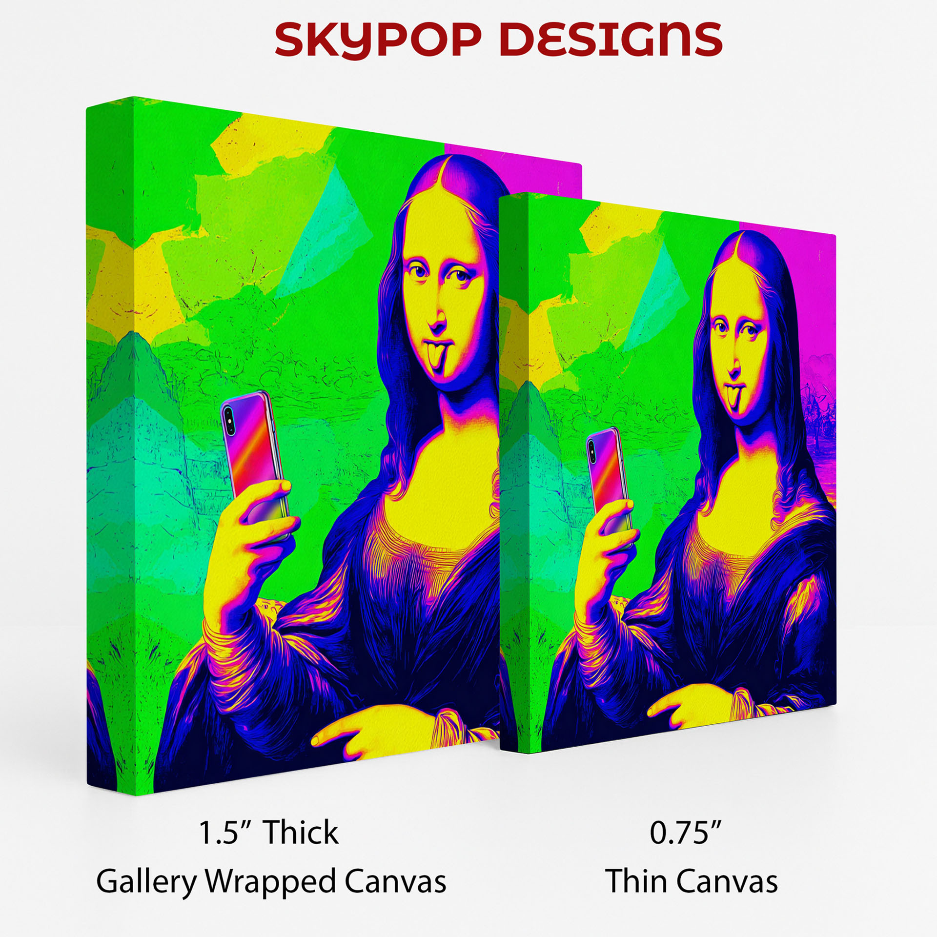 2.jpg Mona Lisa Selfie Art