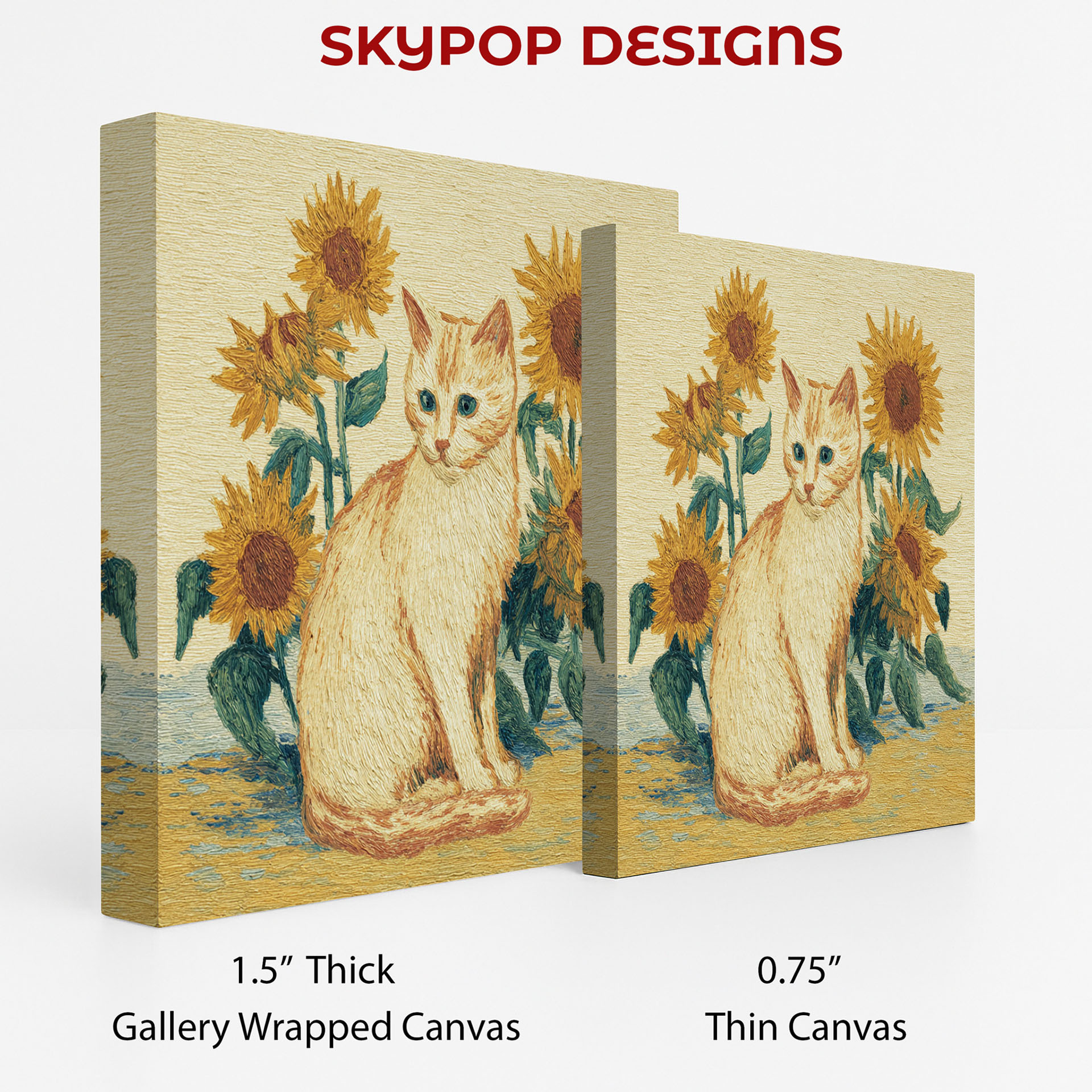 2.jpg Cat Sunflower Garden Art