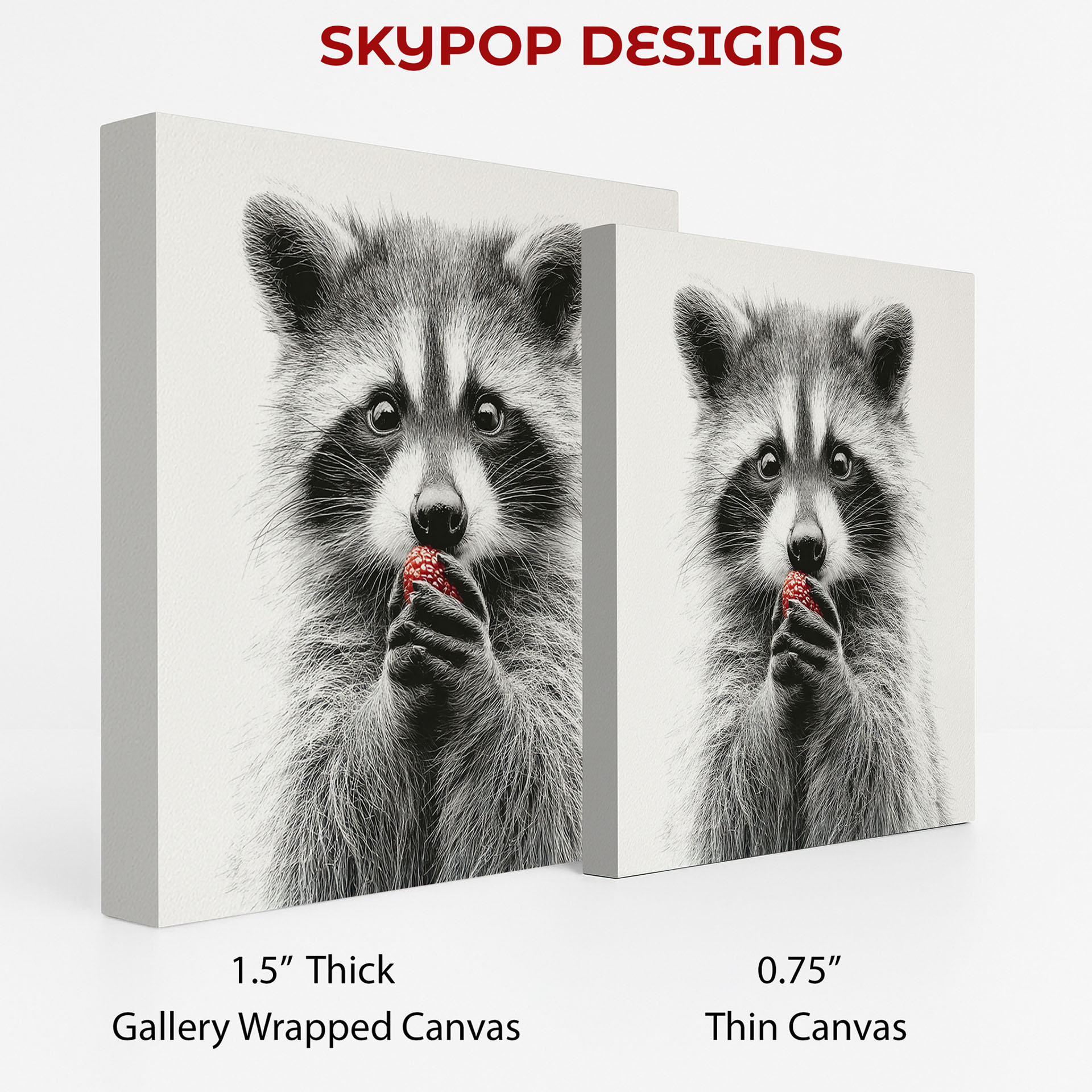 2.jpg Raccoon Berry Treat Art