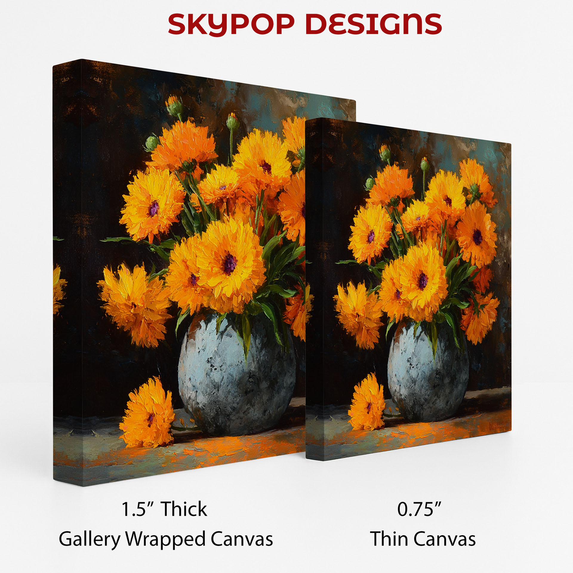 2.jpg Marigold Bouquet Art