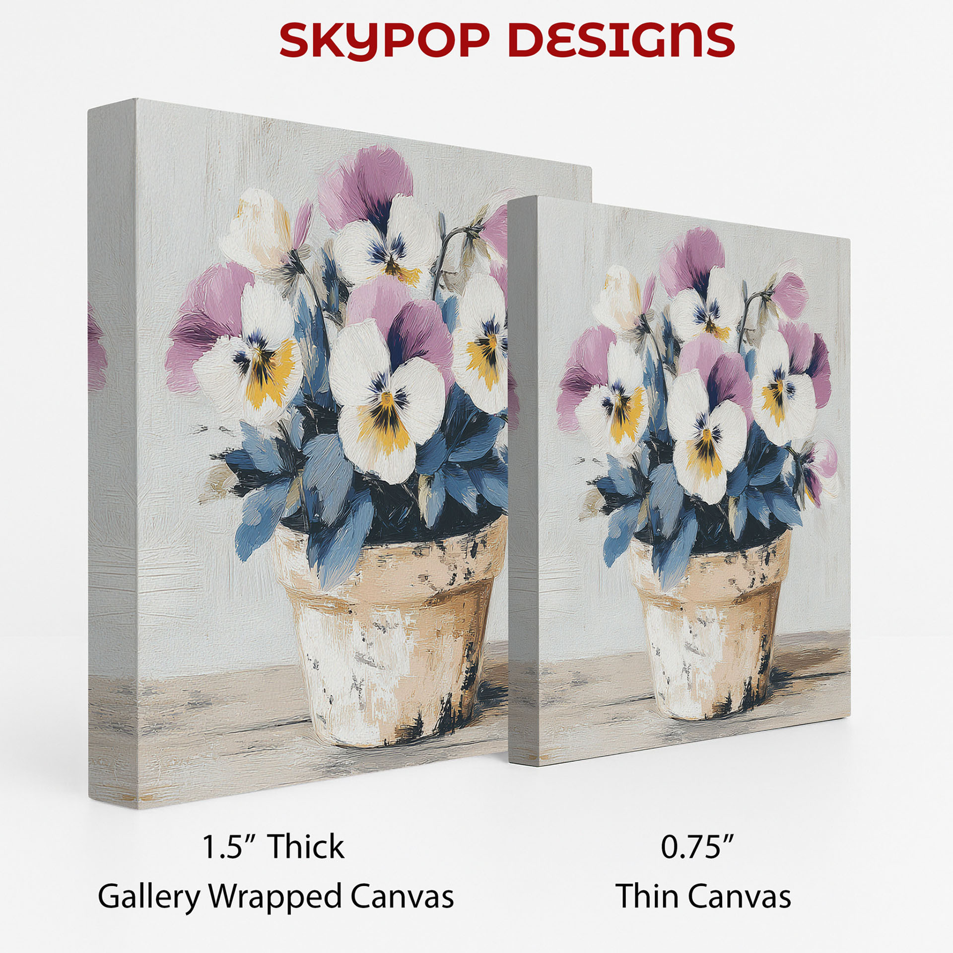 2.jpg Pansy Pot Garden Art