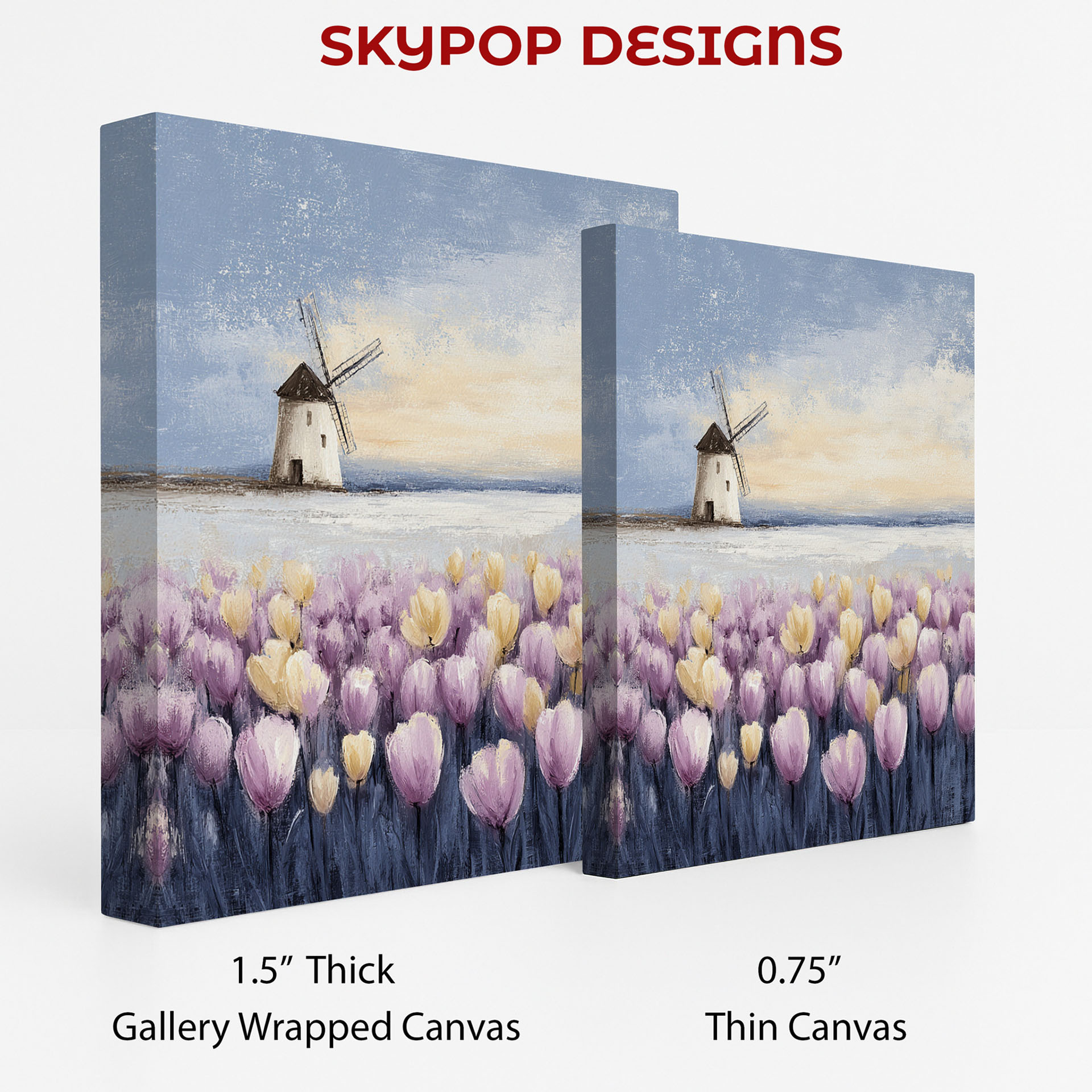 2.jpg Tulip Field Windmill Art