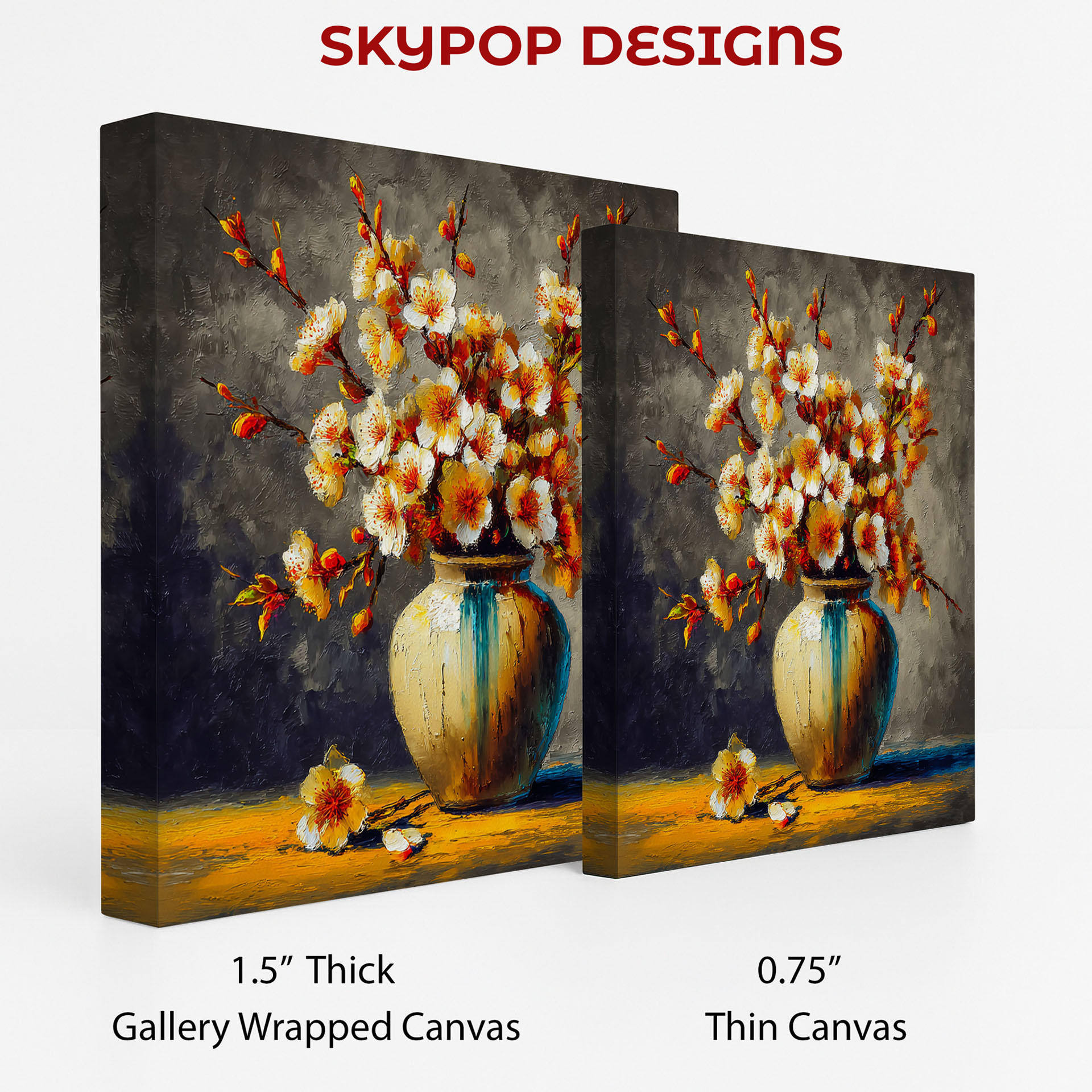 2.jpg Cherry Blossom Vase Art