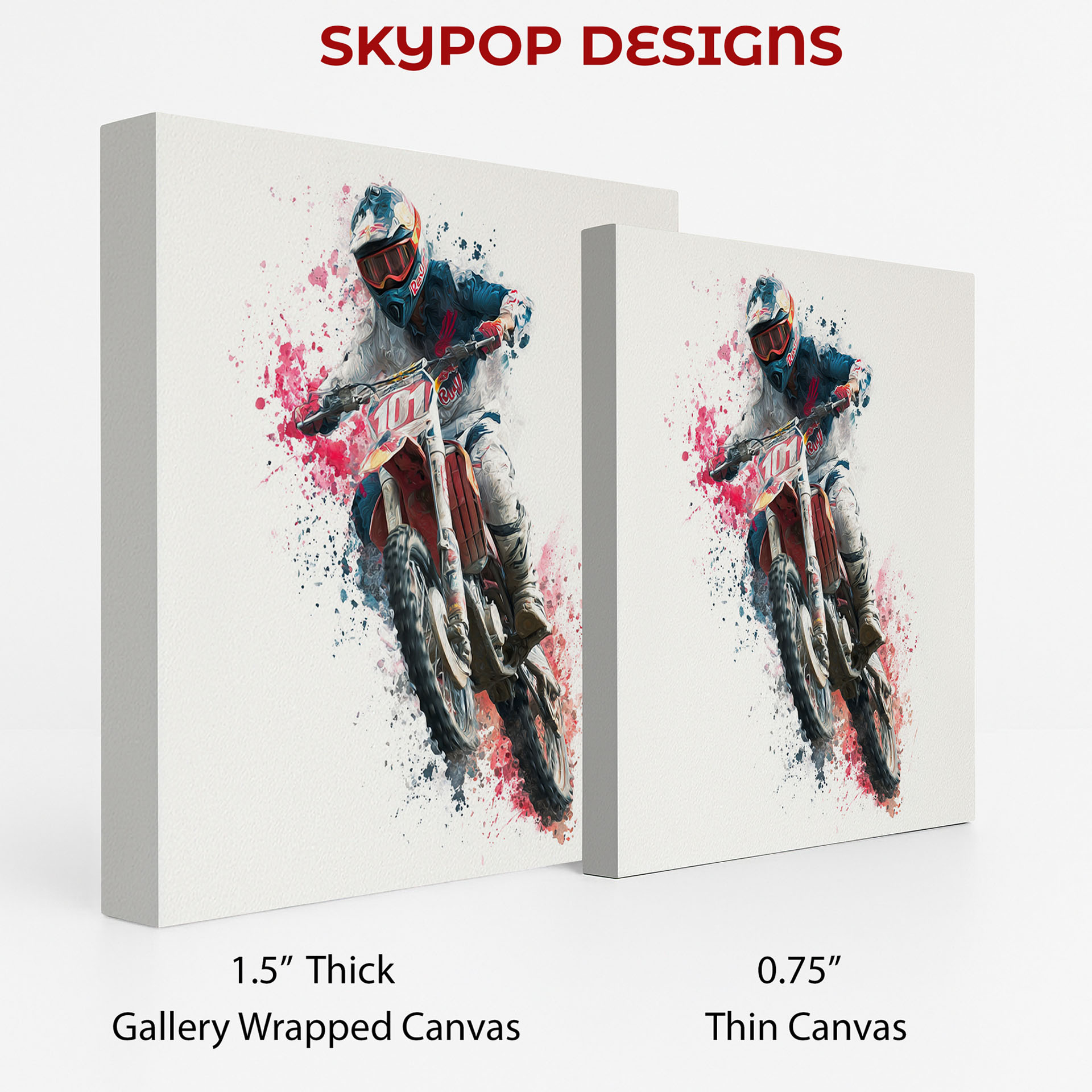 2.jpg Motocross Racer Art