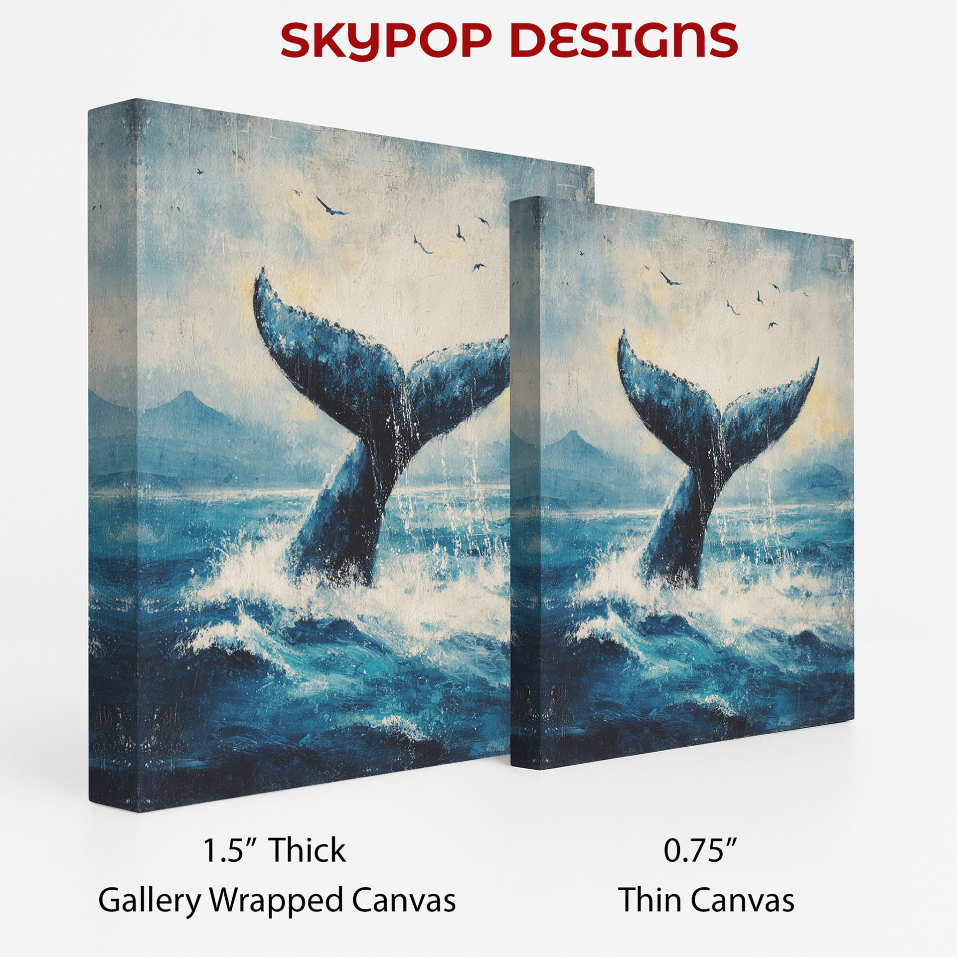 2.jpg Whale Tail Splash Art