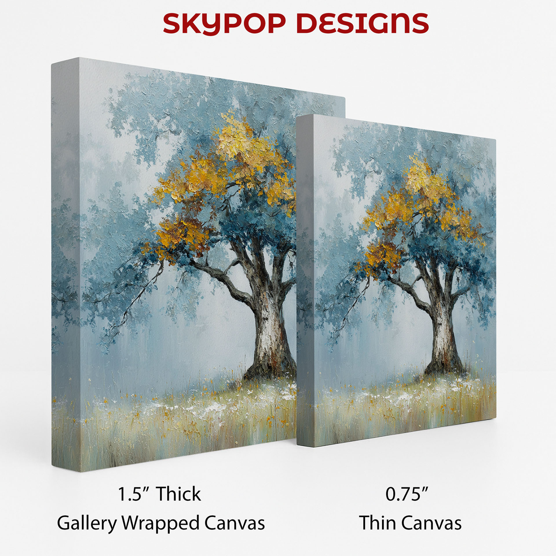 2.jpg Autumn Tree Landscape Art