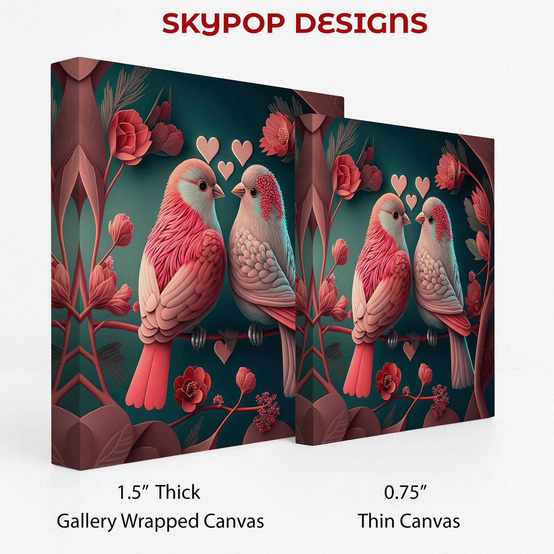 2.jpg Love Birds Blossom Art