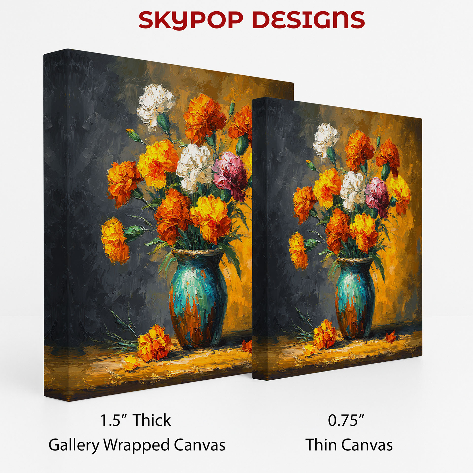 2.jpg Marigold Bouquet Art