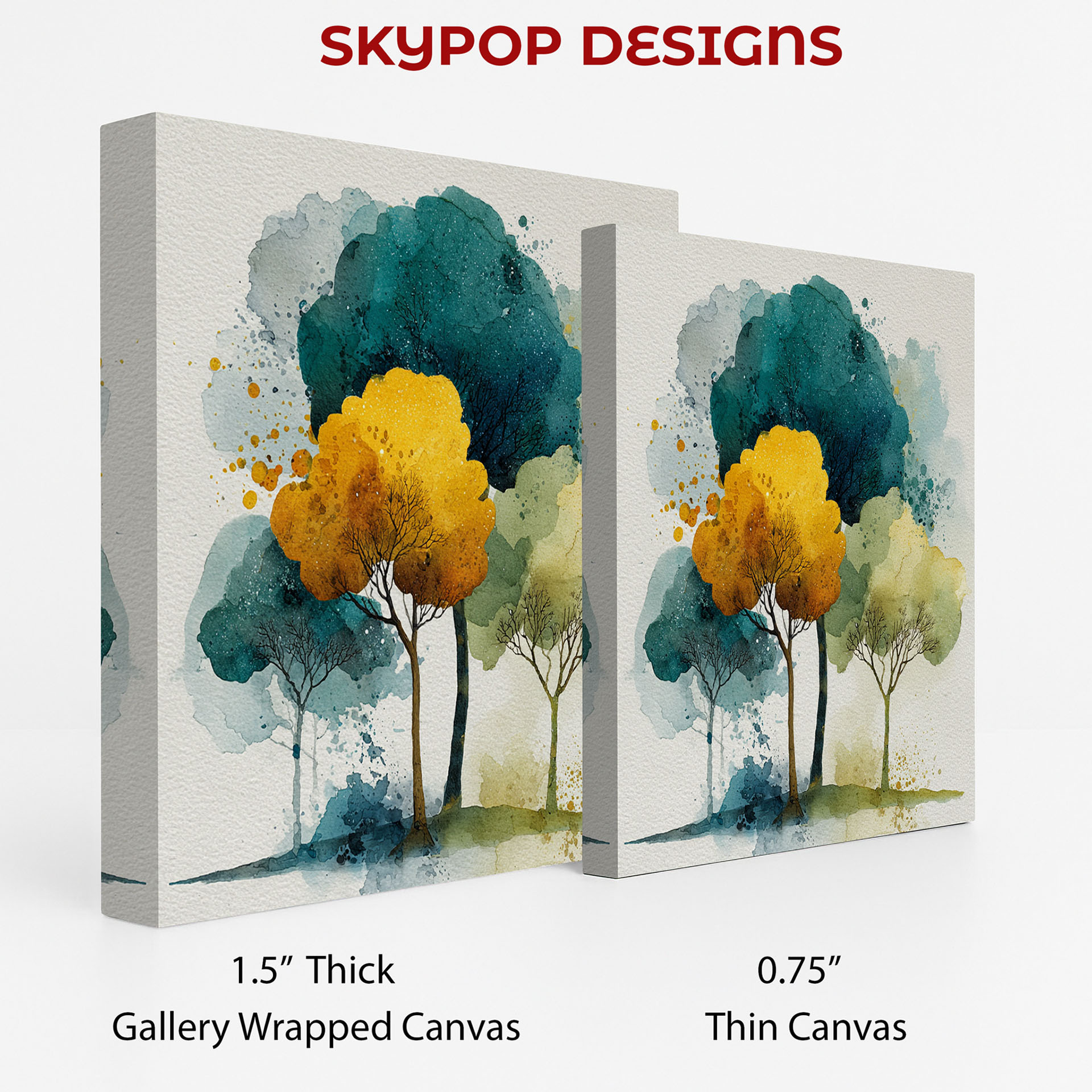 2.jpg Golden Autumn Trees Art