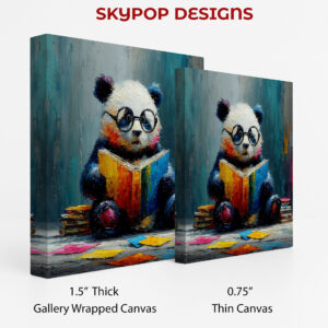 Panda Reads Art