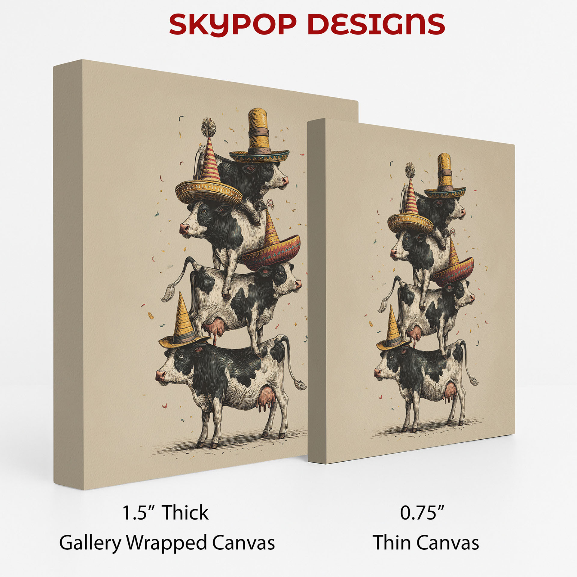 2.jpg Highland Cow Fiesta Art