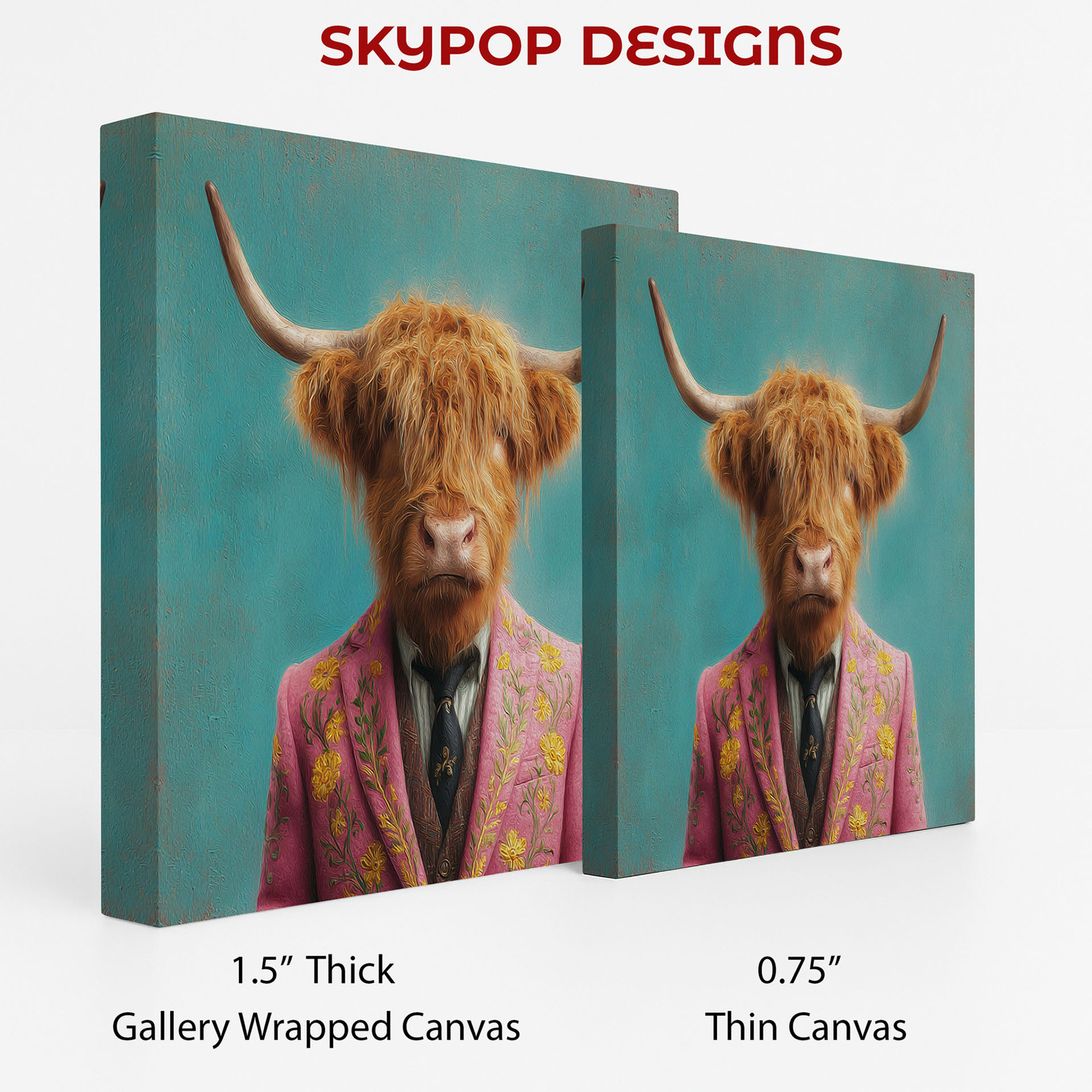 2.jpg Highland Cow Art