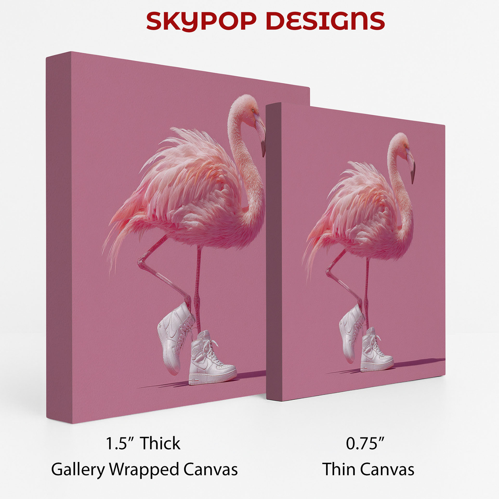 2.jpg Flamingo Kicks Art