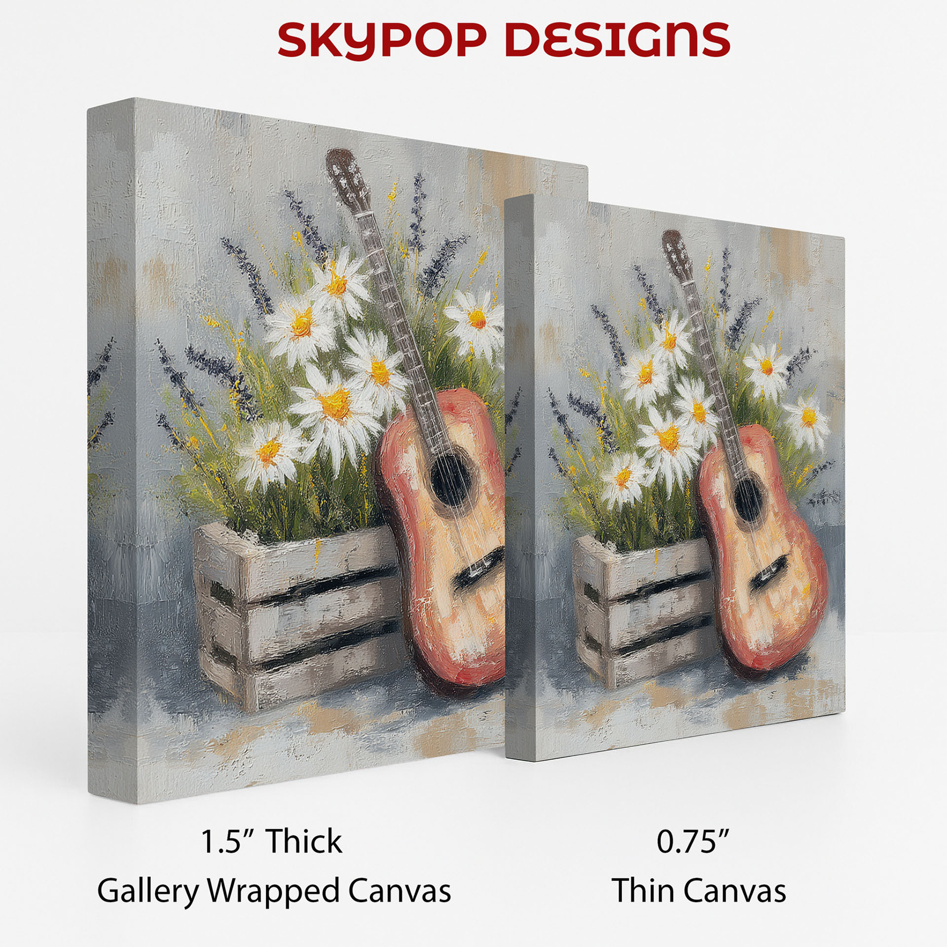 2.jpg Guitar Daisy Art