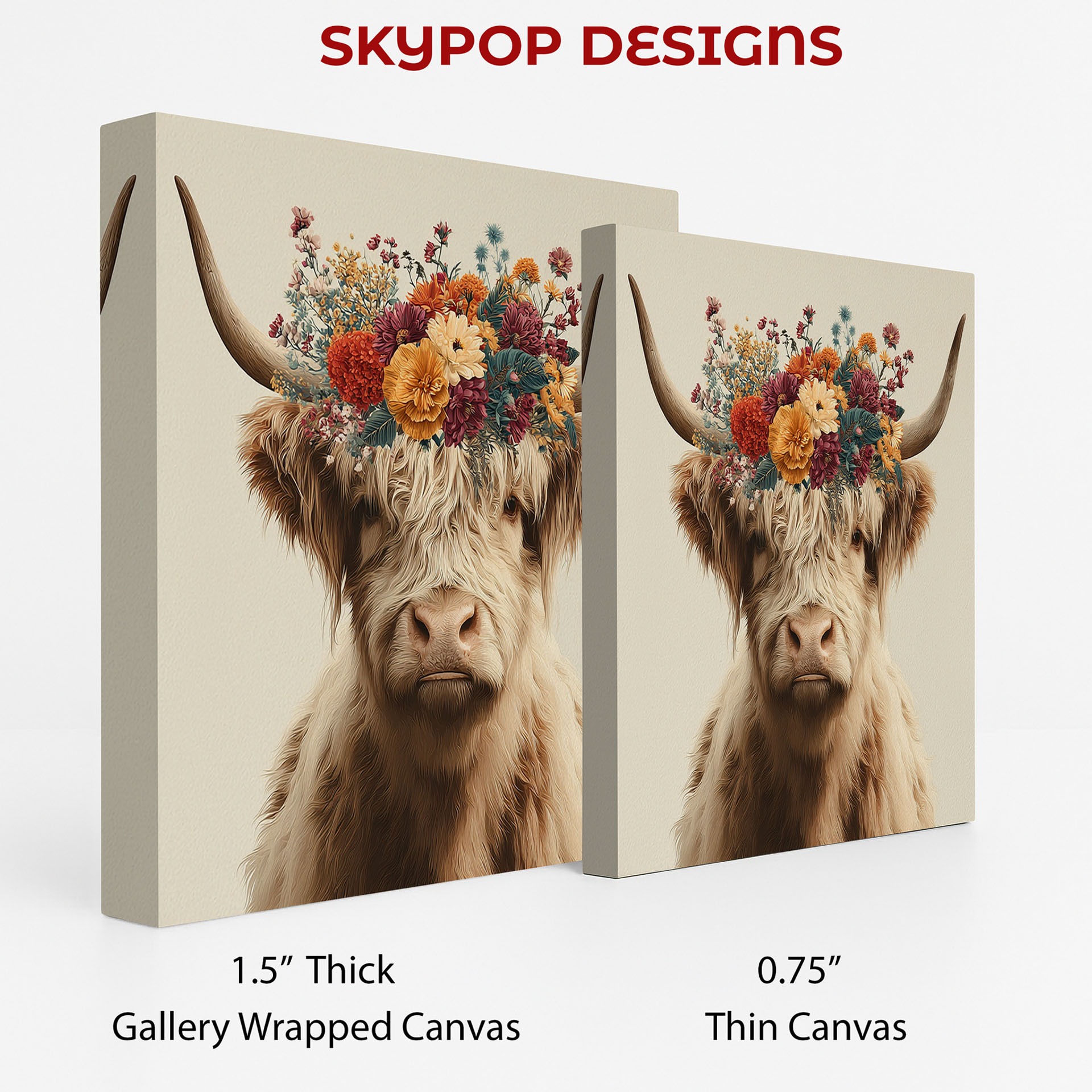 2.jpg Highland Cow Art