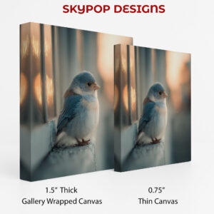 Little Blue Bird Art