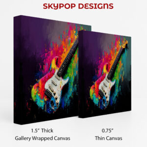 Guitar Explosion Art