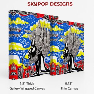 City Dreams Abstract Art