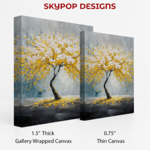 Cherry Blossom Art Canvas or Poster