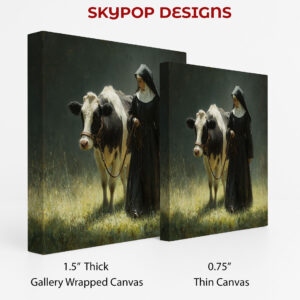 Cow Nun Art