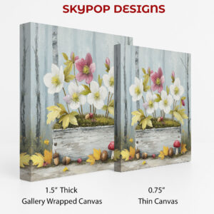 Hellebore Flower Art