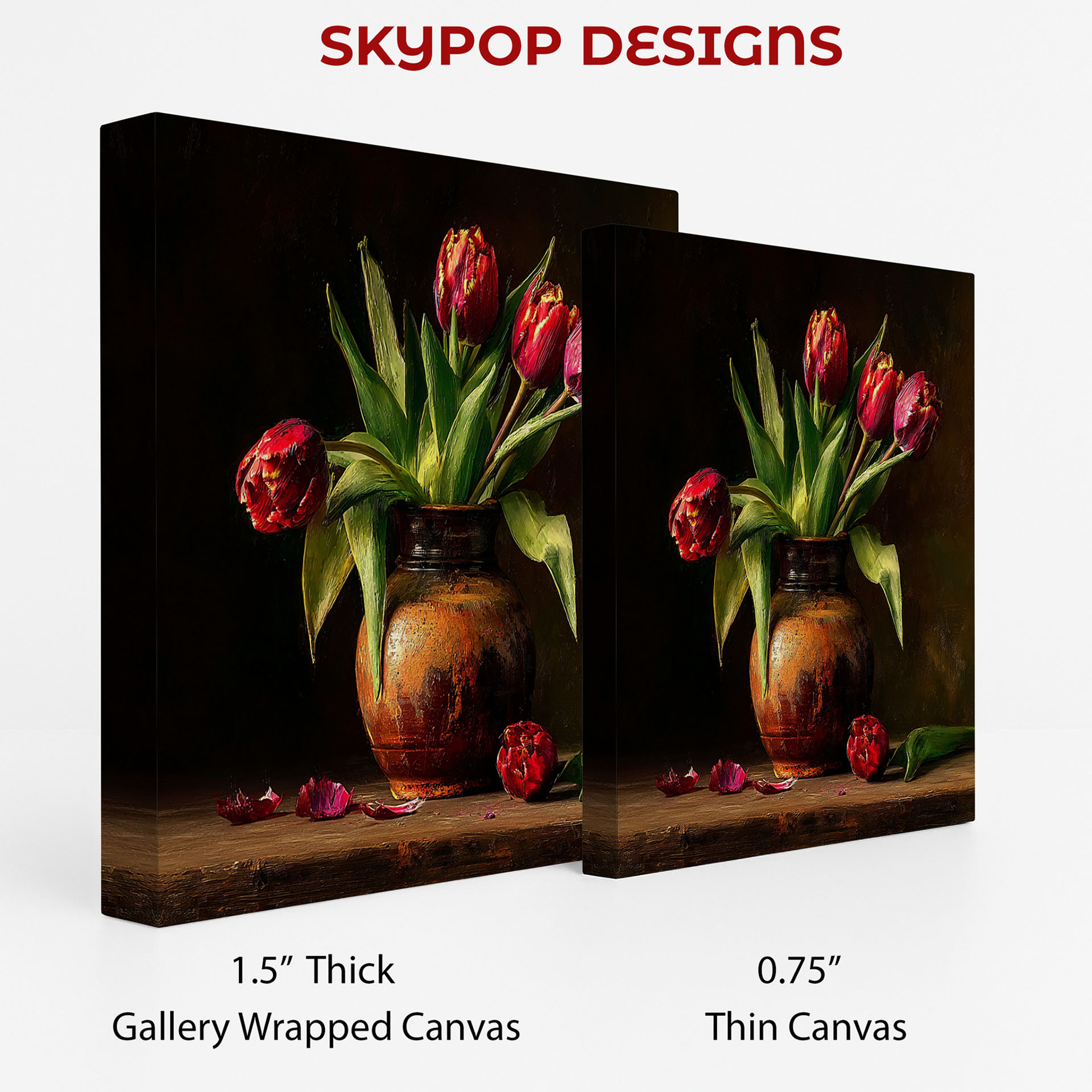 2.jpg Rustic Tulips Still Life Art