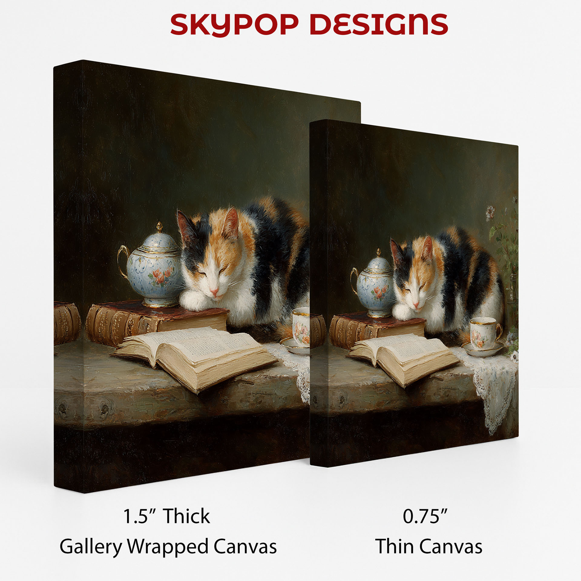 2.jpg Sleeping Cat Book Art