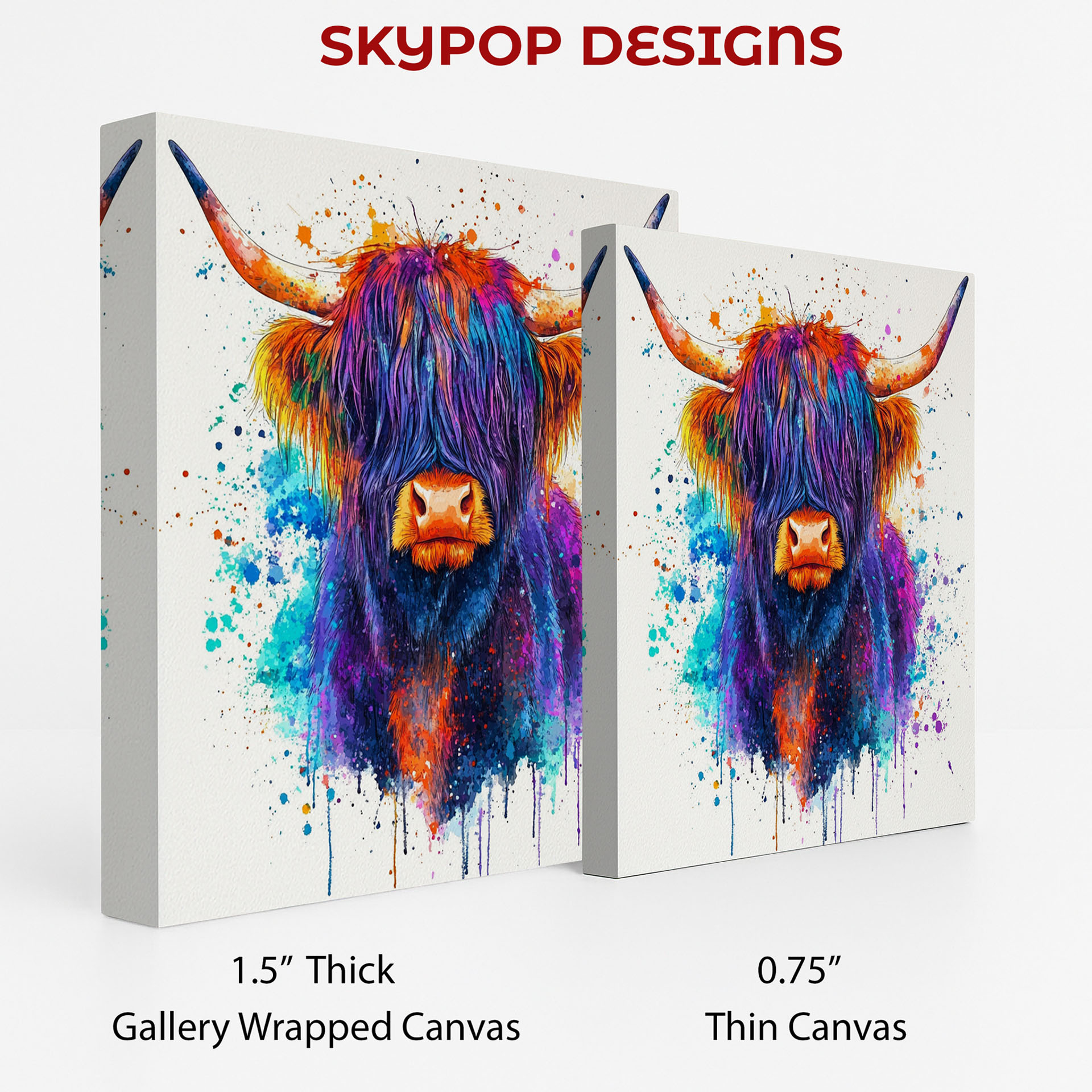 2.jpg Highland Cow Art