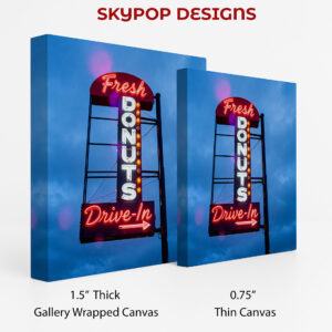 Donuts Drive-In Neon Art