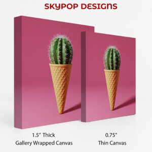 Cactus Cone Pop Art