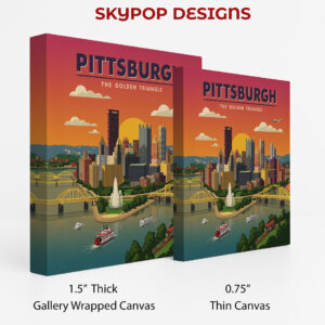 Pittsburgh Skyline Art