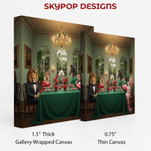 Animal Gala Dinner Art