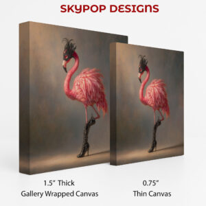 Flamingo Masquerade Art