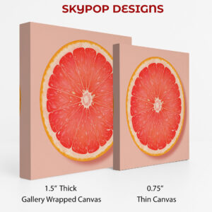 Grapefruit Slice Art