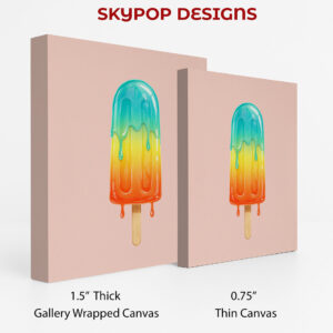 Melting Popsicle Art