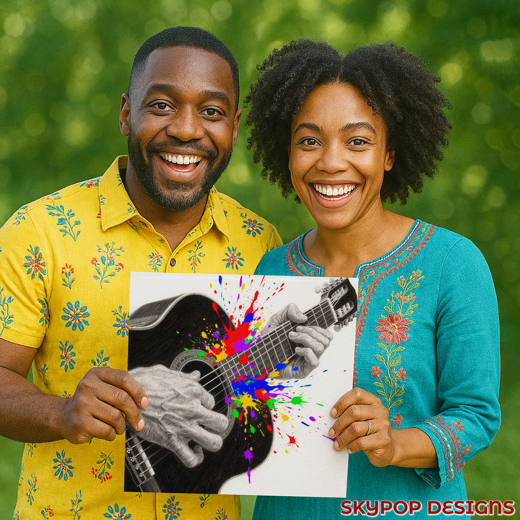 3.jpg Vibrant Guitar Art