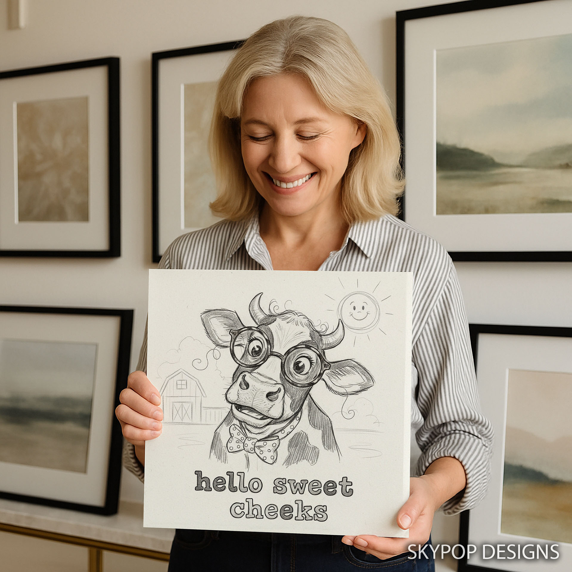 3.jpg Highland Cow Art