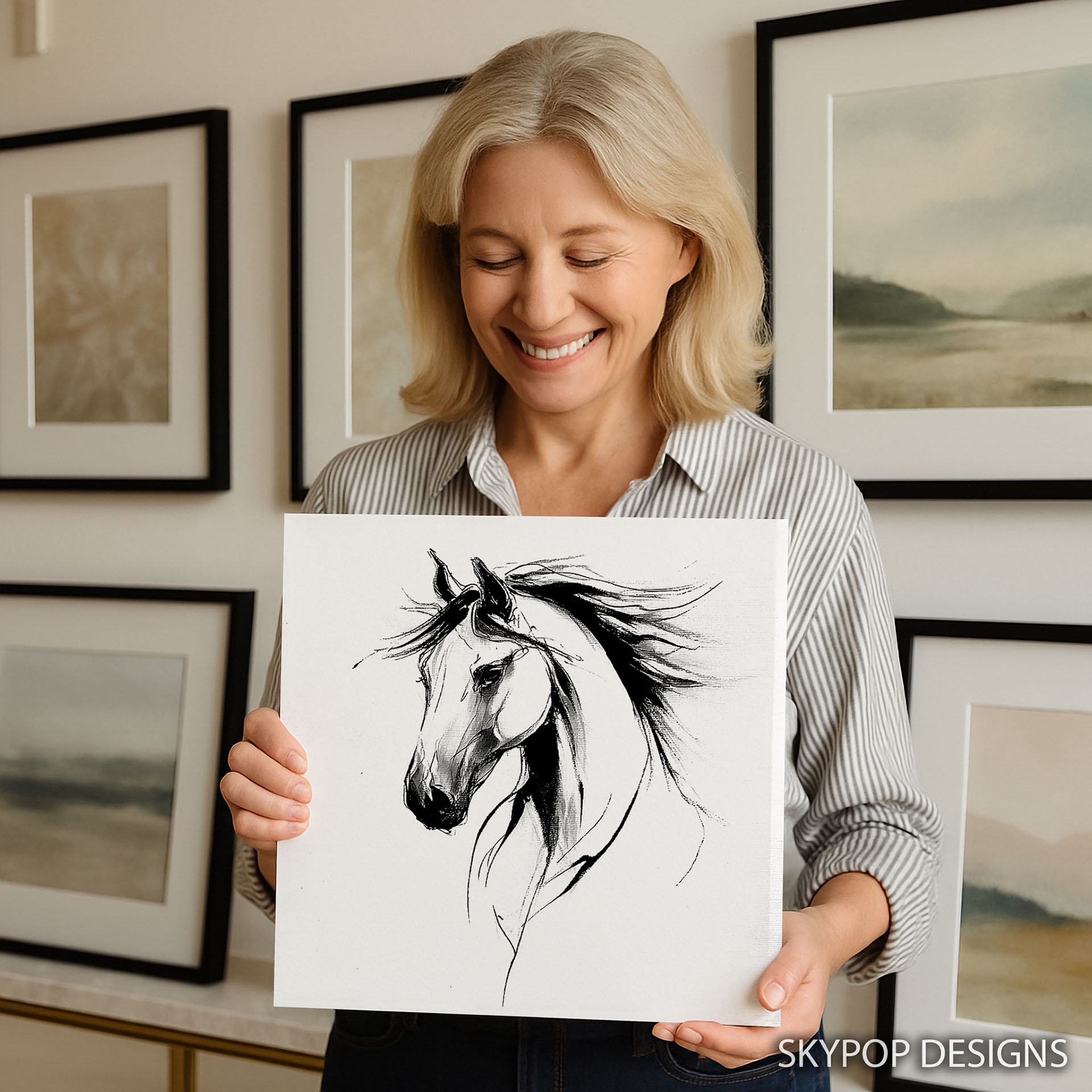 3.jpg Horse Head Art