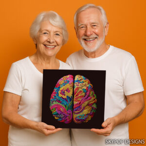 Psychedelic Brain Art