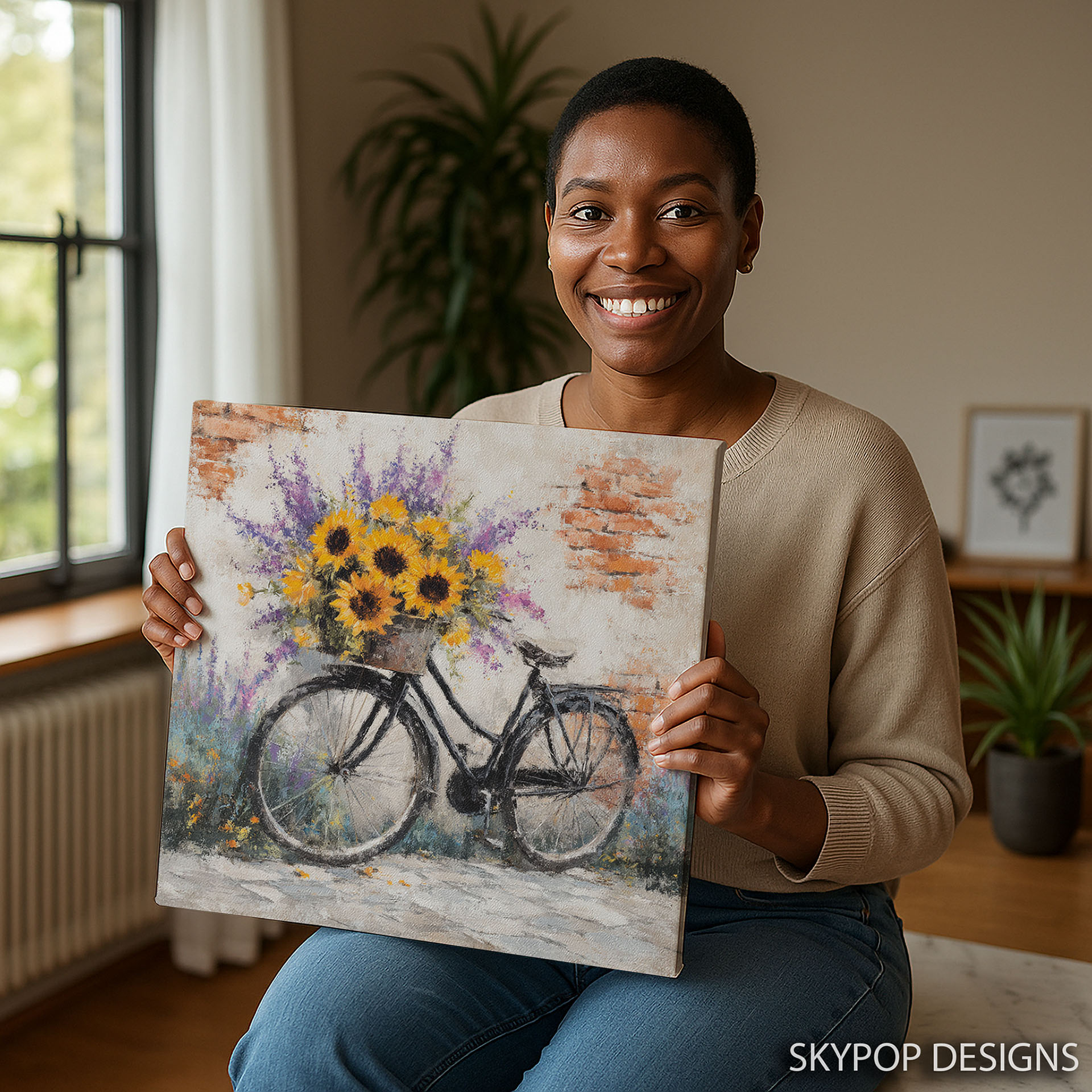 3.jpg Sunflower Bicycle Art