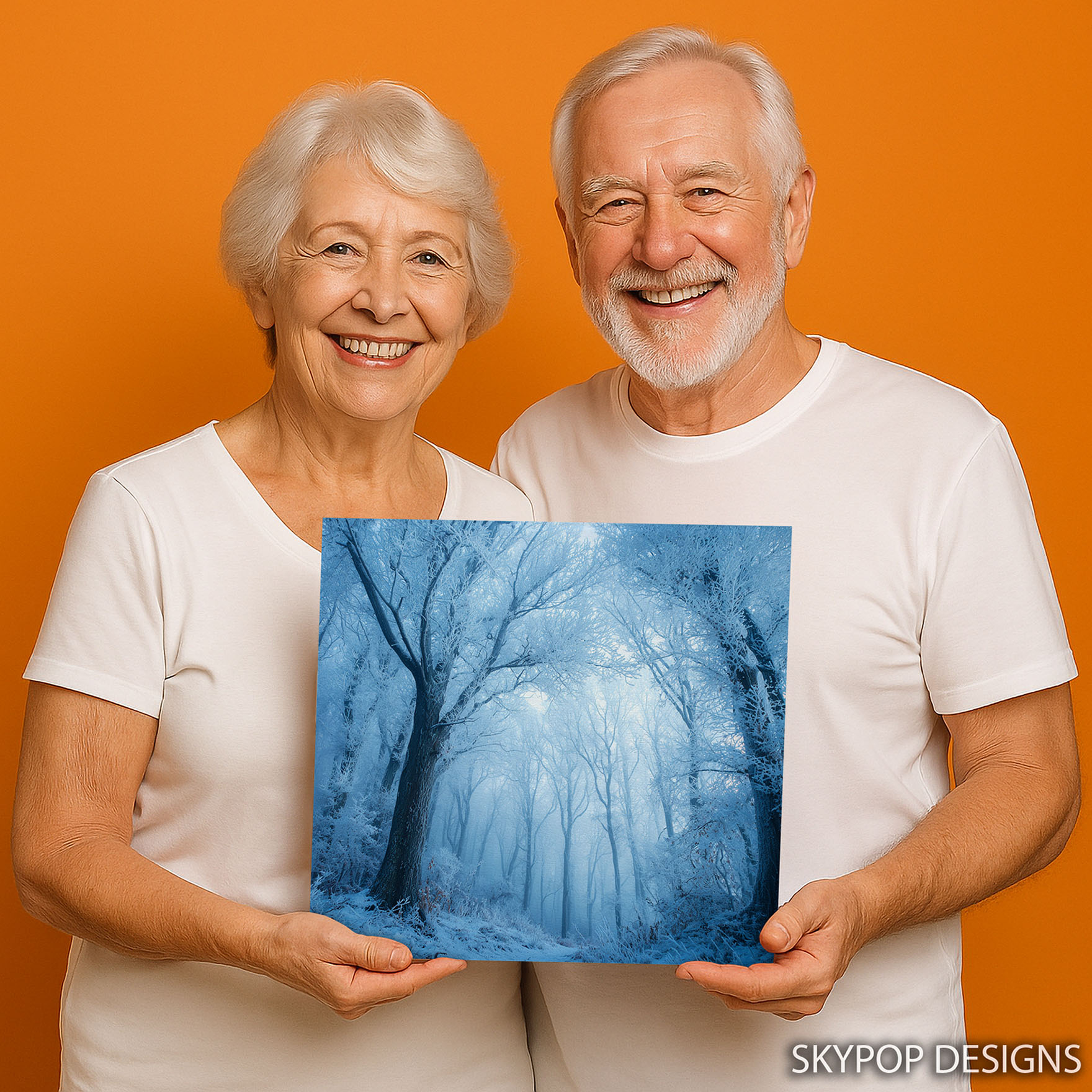 3.jpg Frosted Forest Path Art