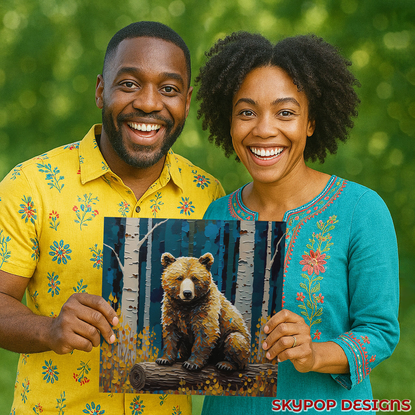 3.jpg Bear Forest Art