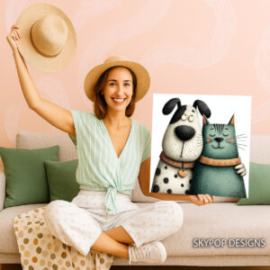Dog and Cat Art