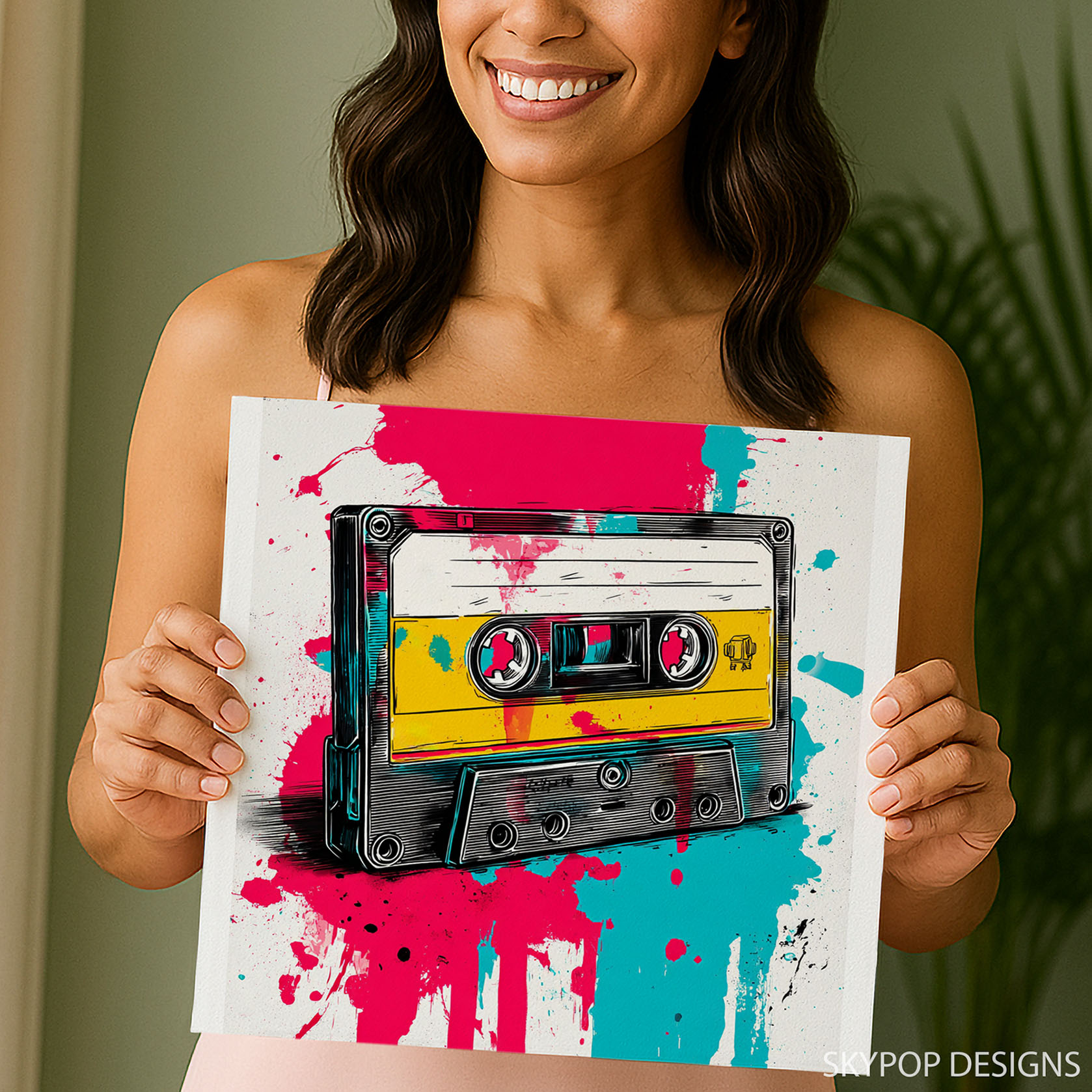 3.jpg Retro Cassette Tape Art