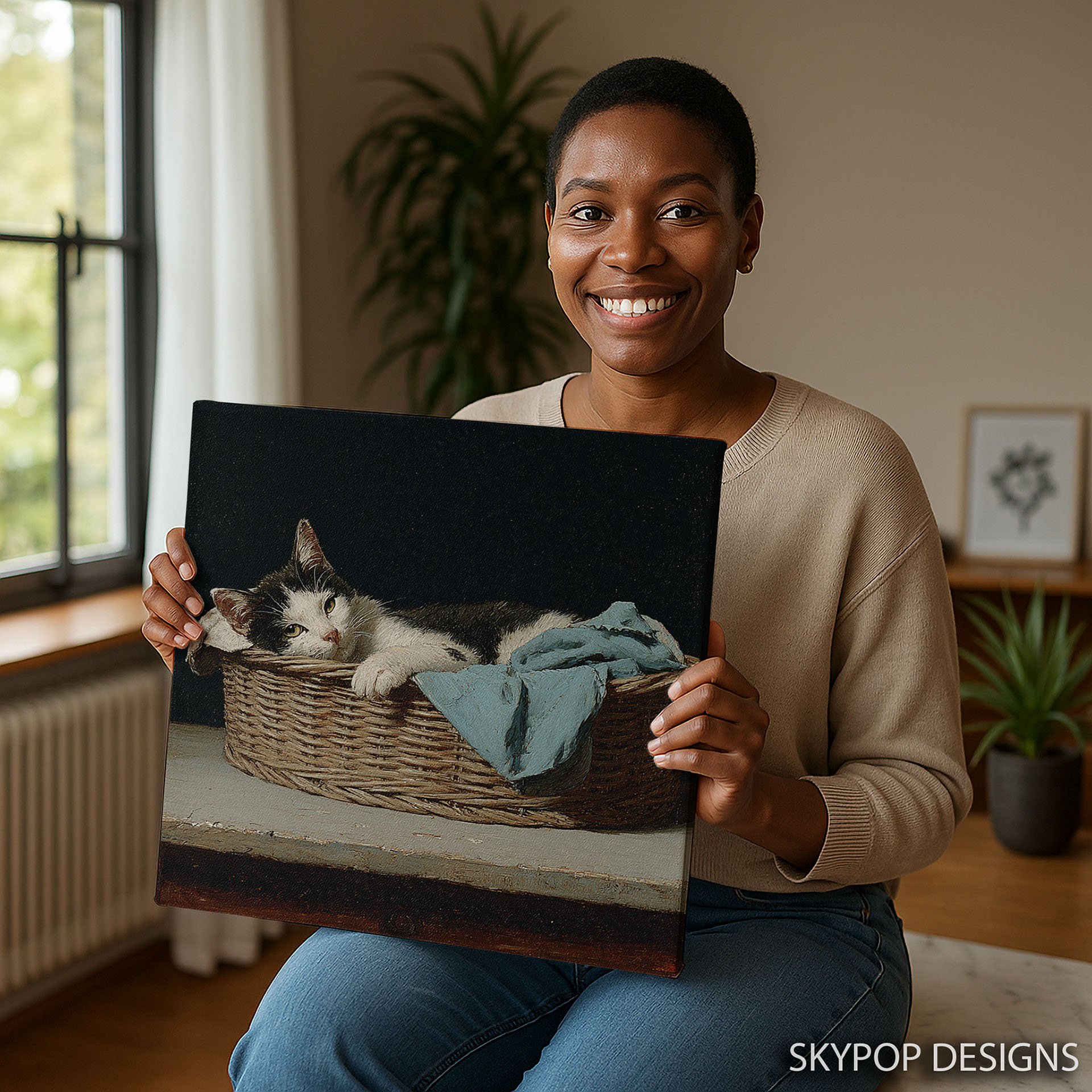 3.jpg Kitten Basket Art